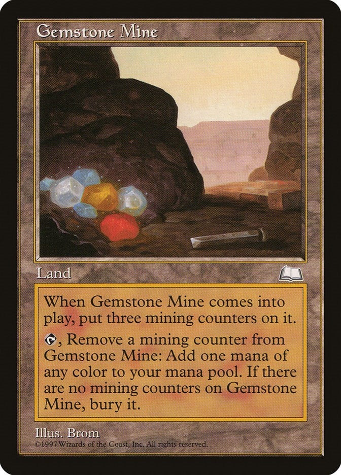 Image for Gemstone Mine (WTH) - Magic: The Gathering