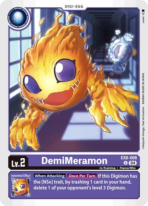 DemiMeramon (EX8-006 U) (EX-08)
