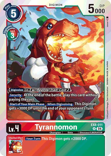Tyrannomon (EX8-011 R) (EX-08)
