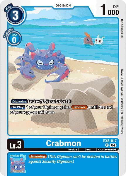Crabmon (EX8-017 C) (EX-08)