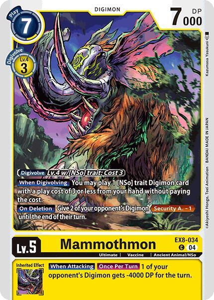 Mammothmon (EX8-034 C) (EX-08)