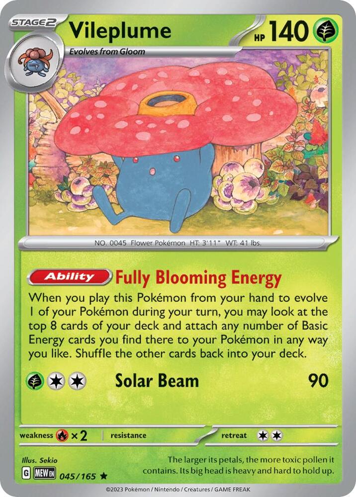 Vileplume - 045/165 (045/165) (PR)