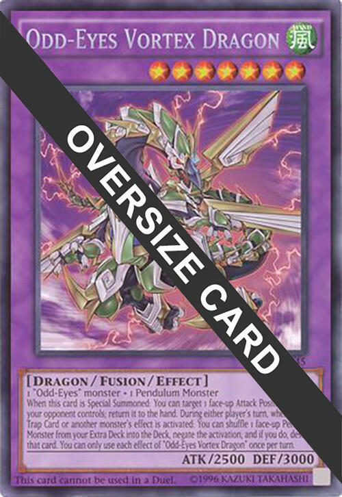Odd-Eyes Vortex Dragon (Oversized) (DOCS-EN045) (MISC)