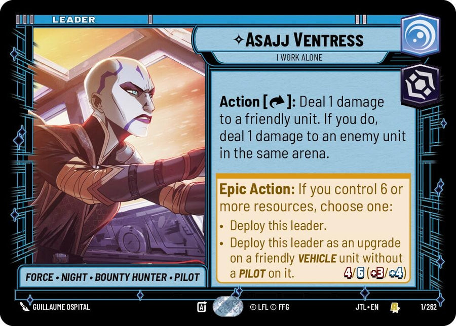 Asajj Ventress - I Work Alone (001/262) (JTL)