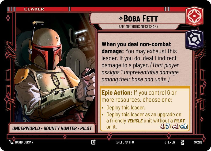 Boba Fett - Any Methods Necessary (009/262) (JTL)