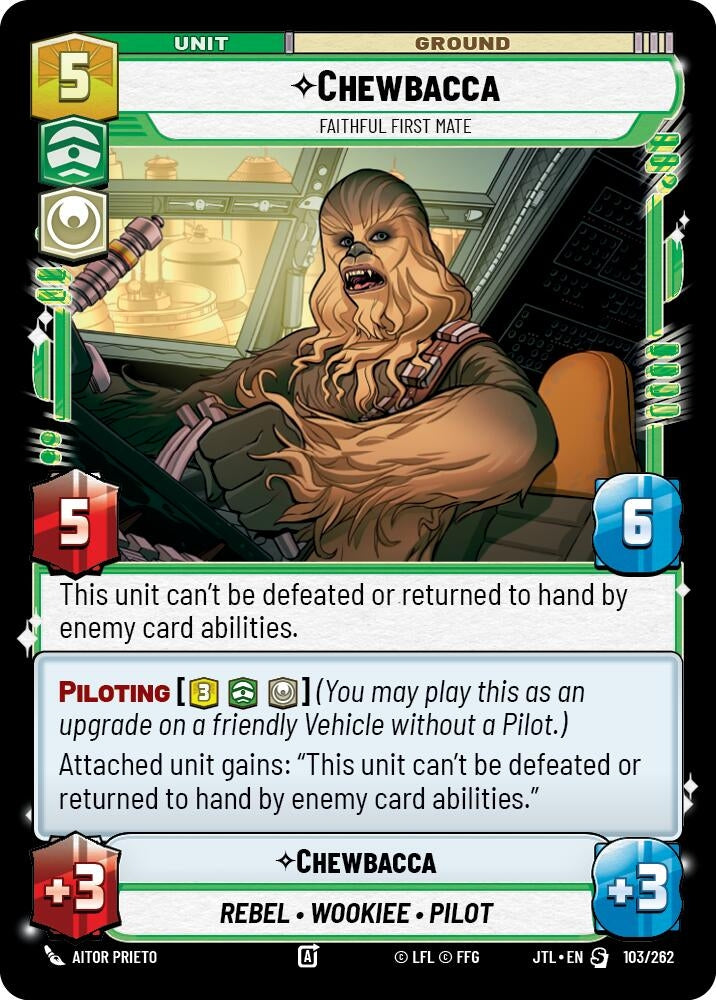 Chewbacca - Faithful First Mate (103/262) (JTL)