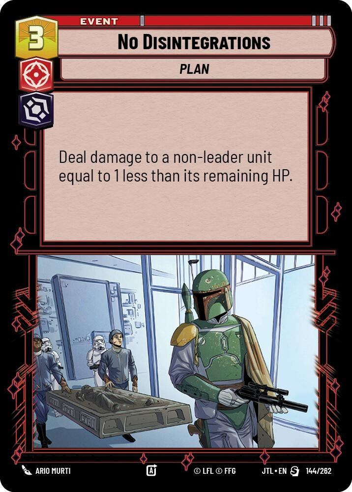 No Disintegrations (144/262) (JTL)