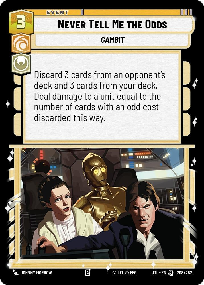 Never Tell Me the Odds (208/262) (JTL)
