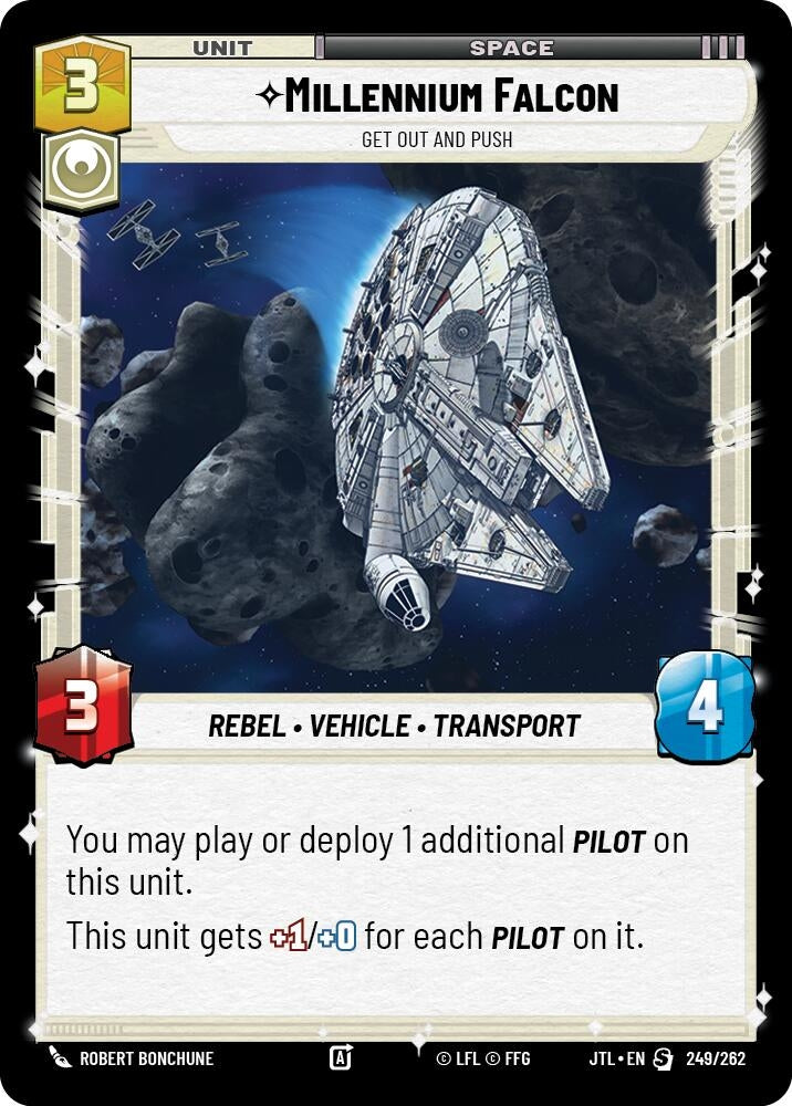 Millennium Falcon - Get Out And Push (249/262) (JTL)