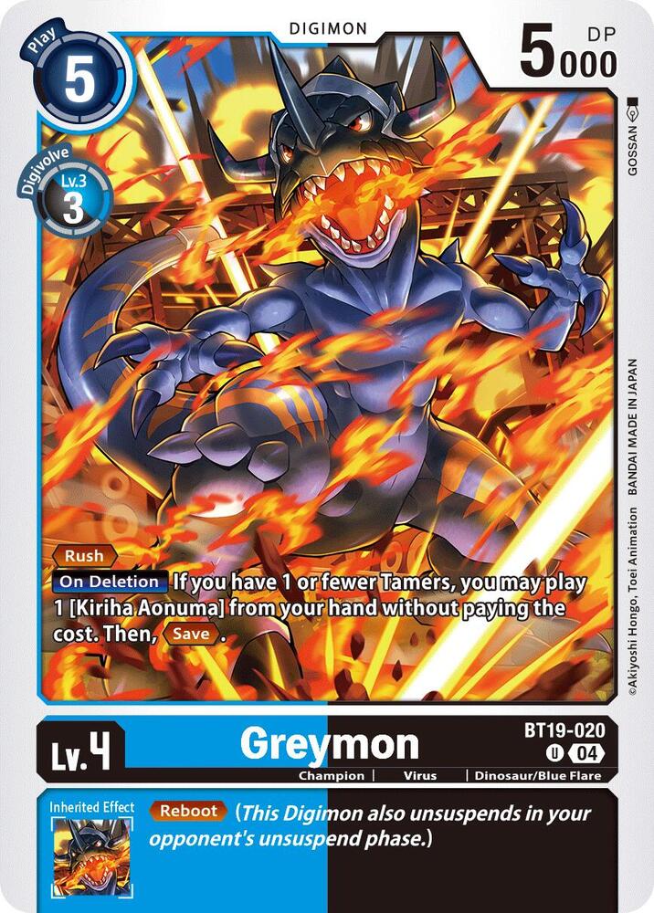 Greymon (BT19-020 U) (BT19-20)