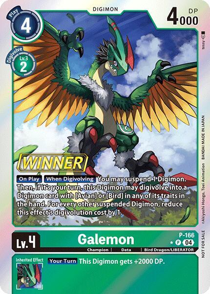 Galemon (Store Tournament 2025 Vol.1 Winner Pack) (P-166 P) (D-PR)
