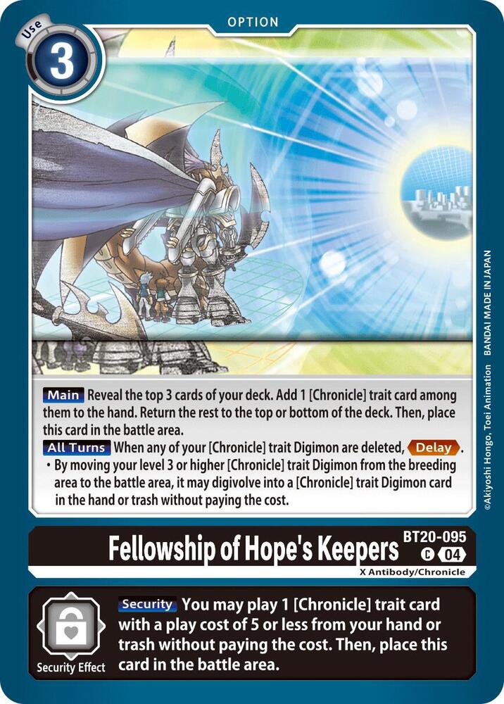Fellowship of Hope's Keepers (BT20-095 C) (BT19-20)