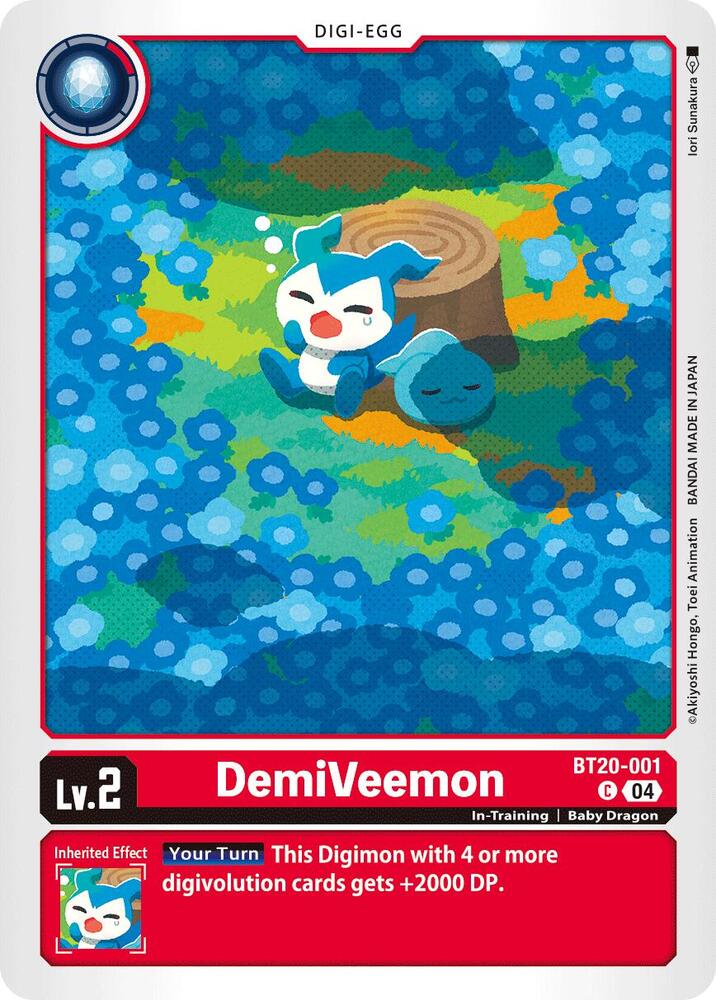 DemiVeemon (BT20-001 C) (BT19-20)