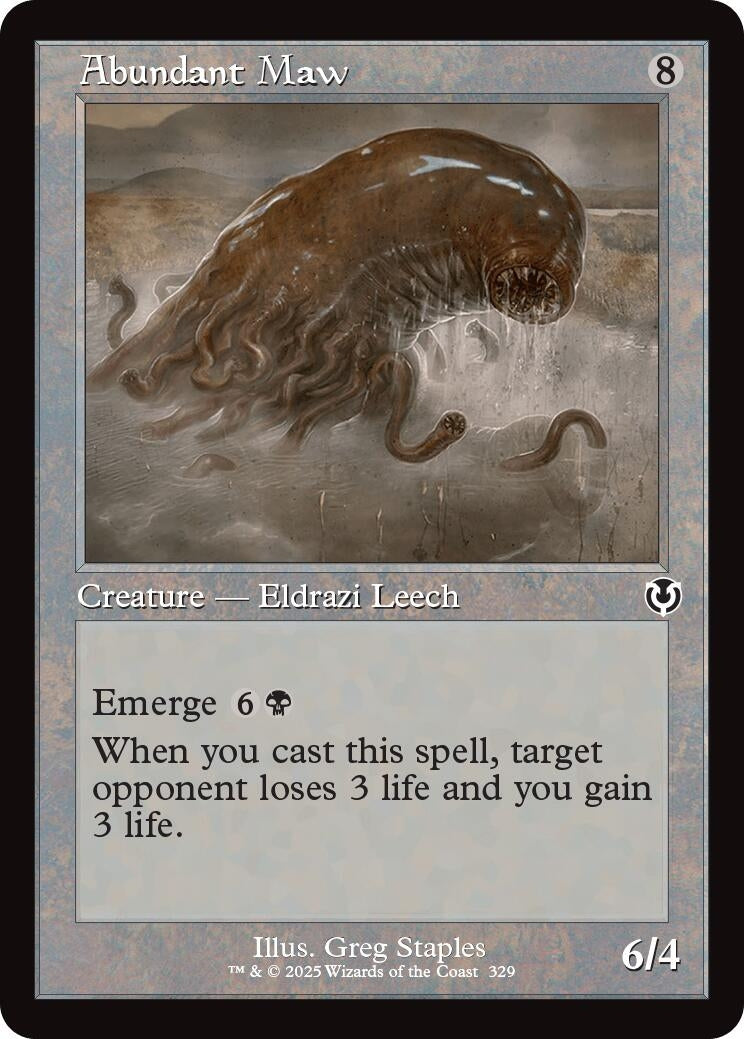 Abundant Maw (Retro Frame) (329) (INR)