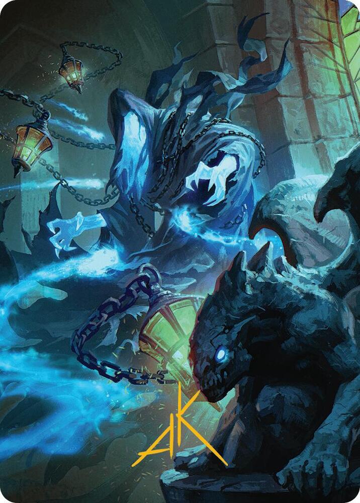 Mausoleum Wanderer Art Card (Gold-Stamped Signature) (7) (ASINR)