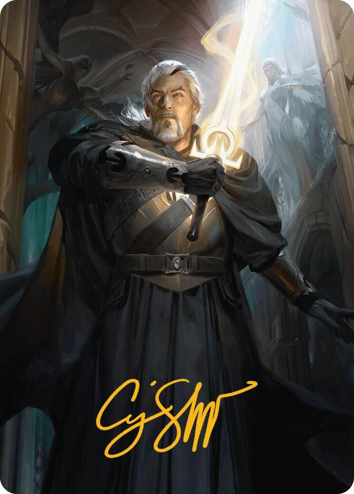 Odric, Lunarch Marshal Art Card (Gold-Stamped Signature) (1) (ASINR)