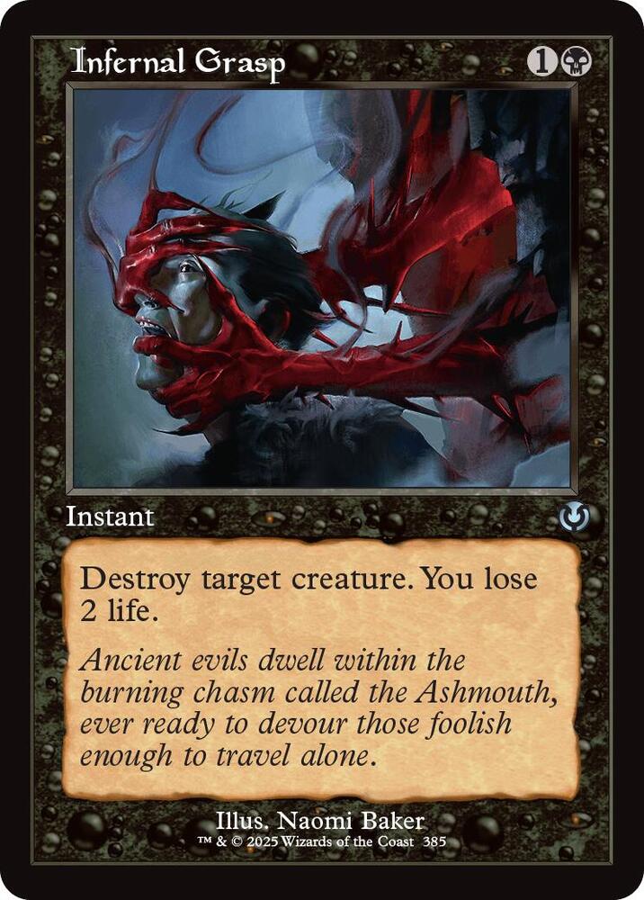 Infernal Grasp (Retro Frame) (385) (INR)