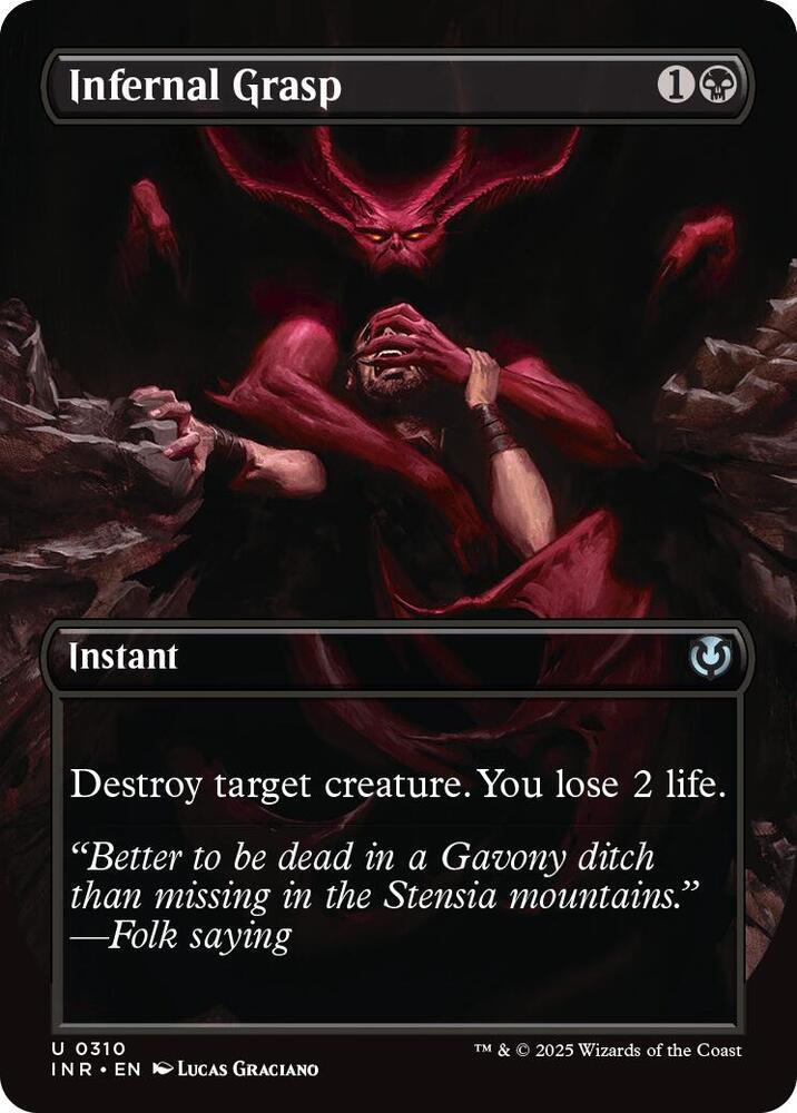 Infernal Grasp (Borderless) (310) (INR)