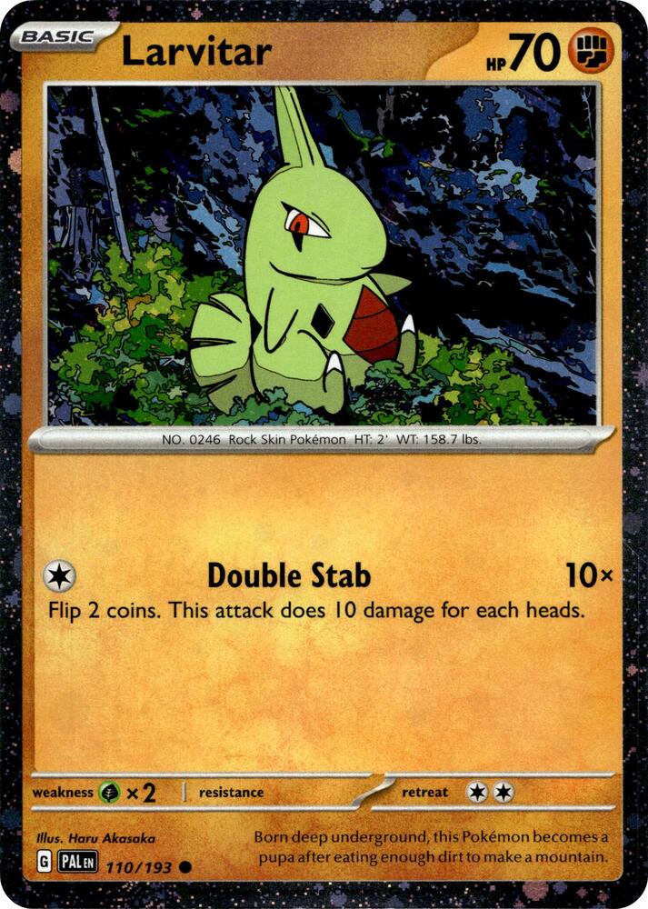 Larvitar - 110/193 (Cosmos Foil) (110/193) (MCAP)