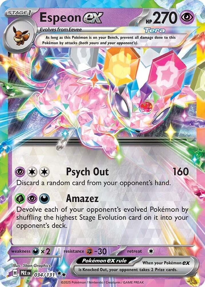 Espeon ex - 034/131 (034/131) (PRE)