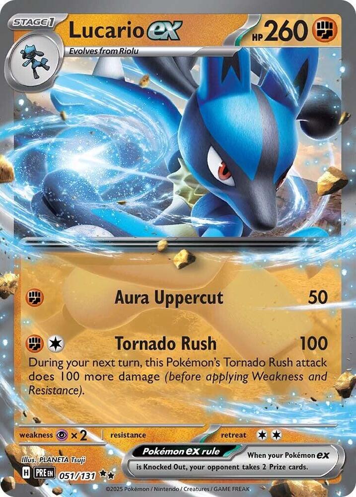 Lucario ex (051/131) (PRE)