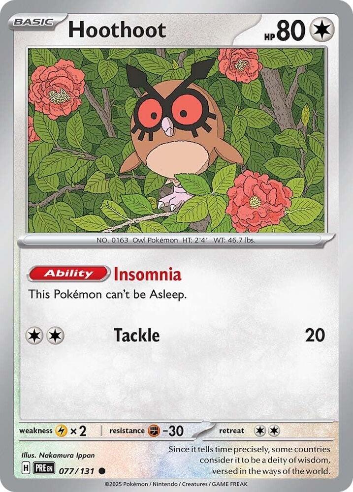 Hoothoot (077/131) (PRE)