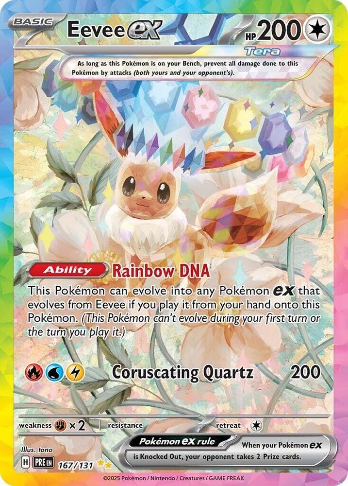 Eevee ex - 167/131 (167/131) (PRE)