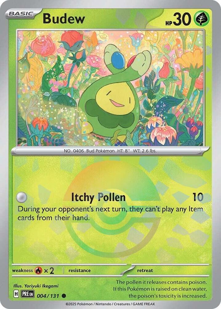 Budew (Poke Ball Pattern) (004/131) (PRE)
