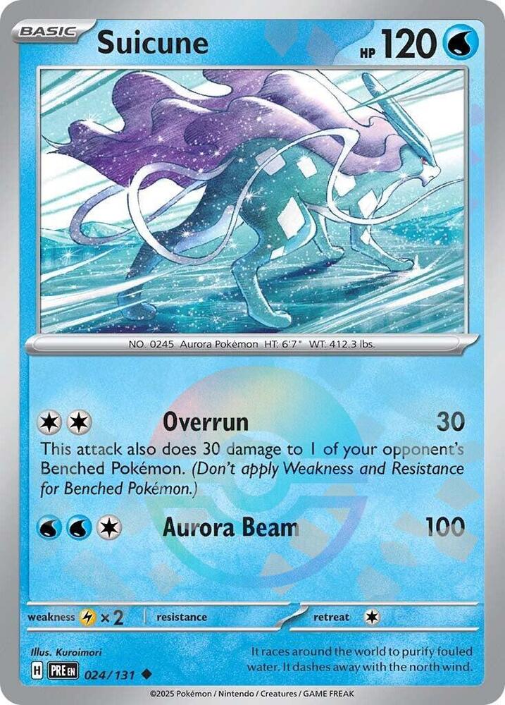 Suicune (Poke Ball Pattern) (024/131) (PRE)