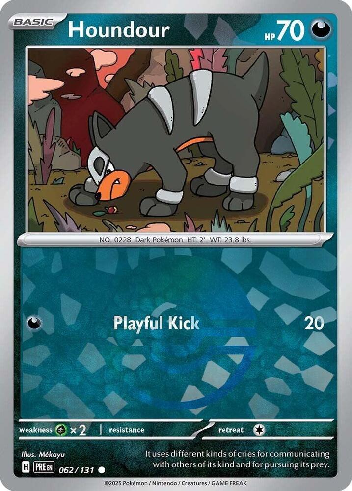 Houndour (Poke Ball Pattern) (062/131) (PRE)