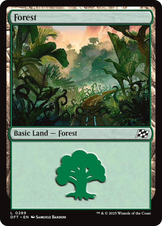 Image for Forest (0289) (289) (DFT) - Magic: The Gathering