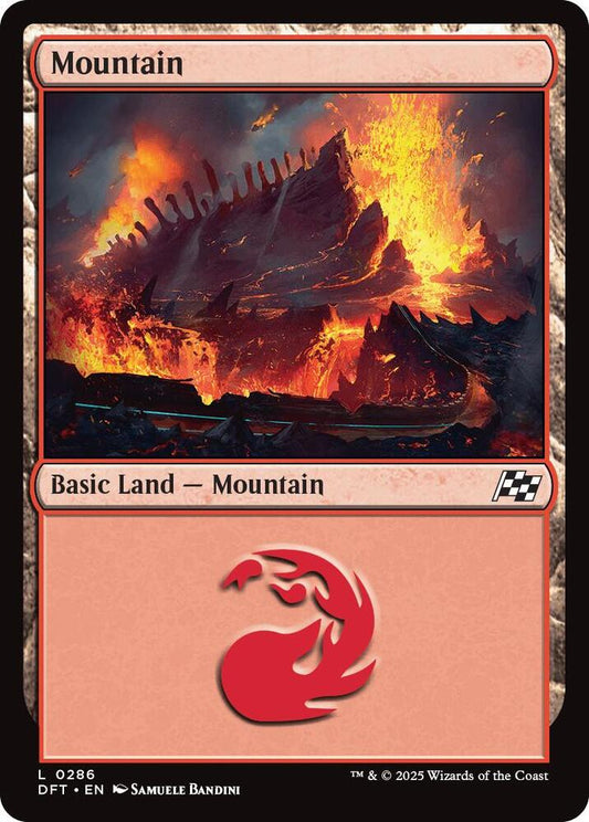 Image for Mountain (0286) (286) (DFT) - Magic: The Gathering