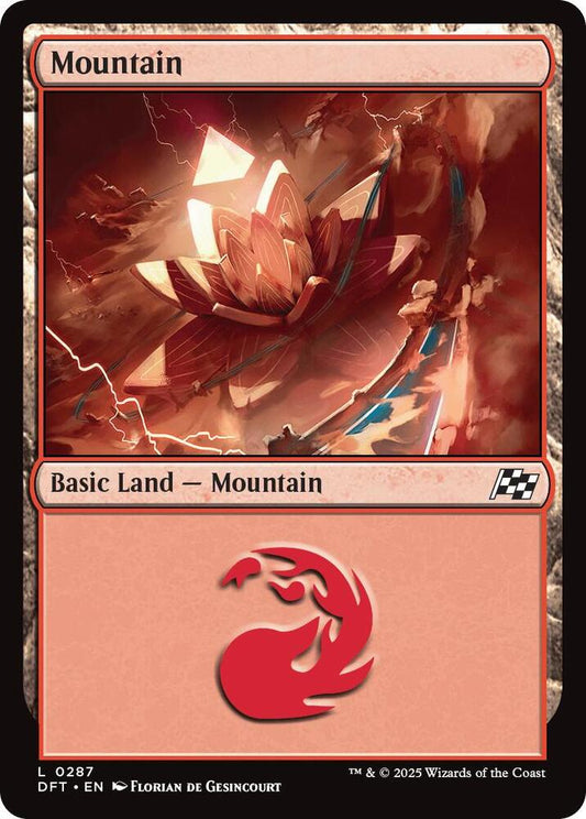 Image for Mountain (0287) (287) (DFT) - Magic: The Gathering