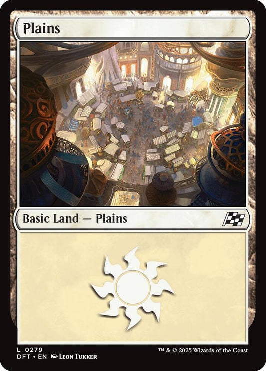 Image for Plains (0279) (279) (DFT) - Magic: The Gathering