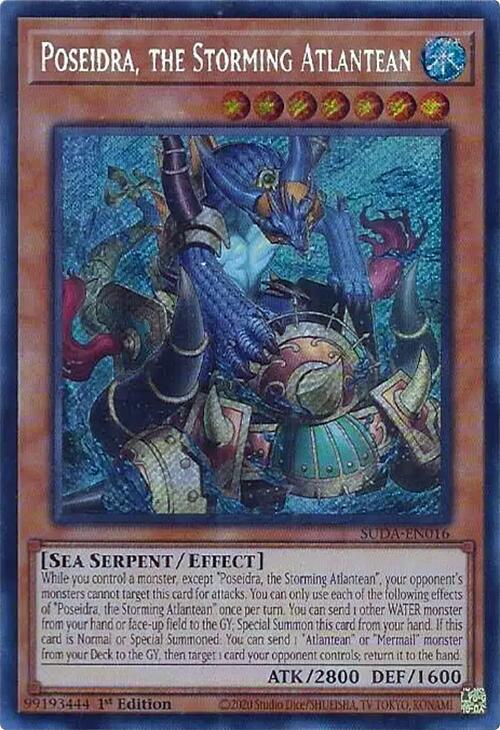 Poseidra, the Storming Atlantean (SUDA-EN016) (SUDA)