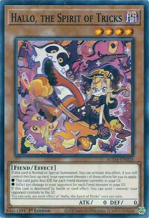 Hallo, the Spirit of Tricks (SUDA-EN026) (SUDA)