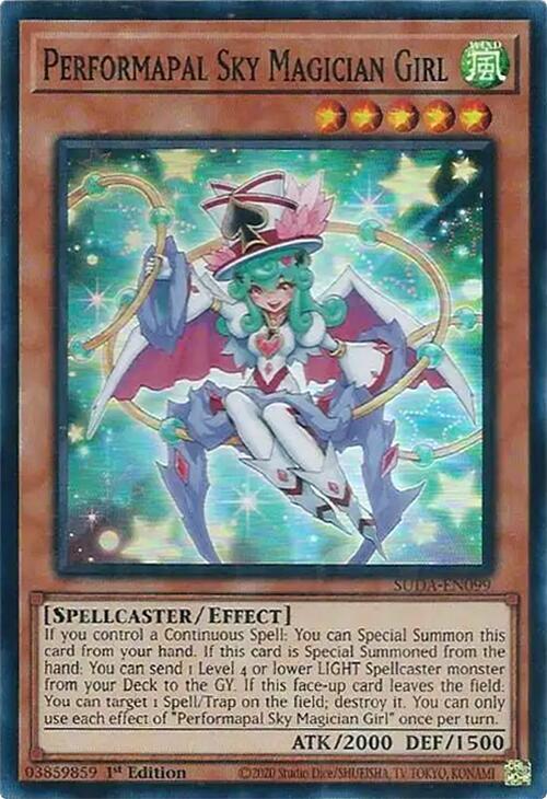 Performapal Sky Magician Girl (SUDA-EN099) (SUDA)