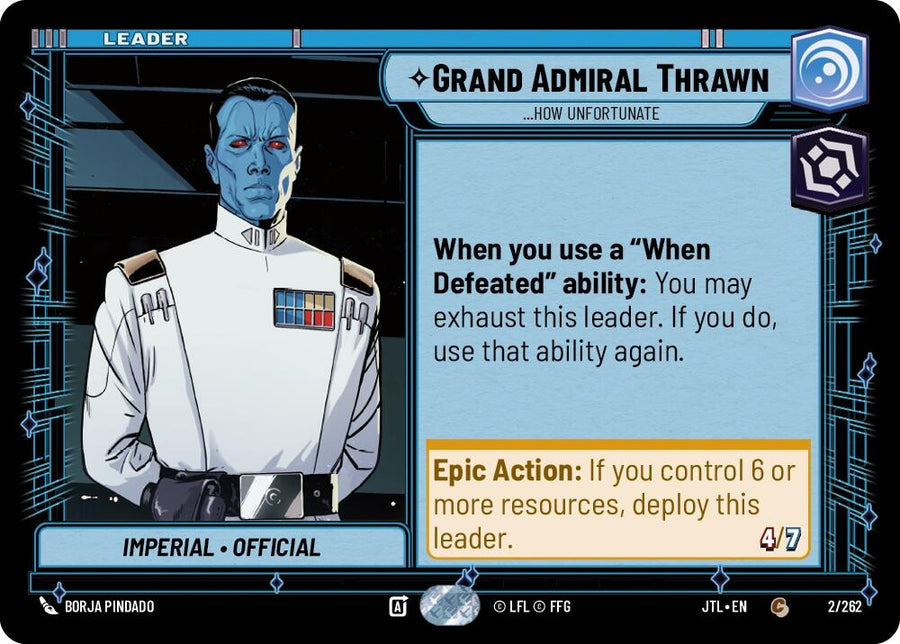 Grand Admiral Thrawn - ...How Unfortunate (002/262) (JTL)