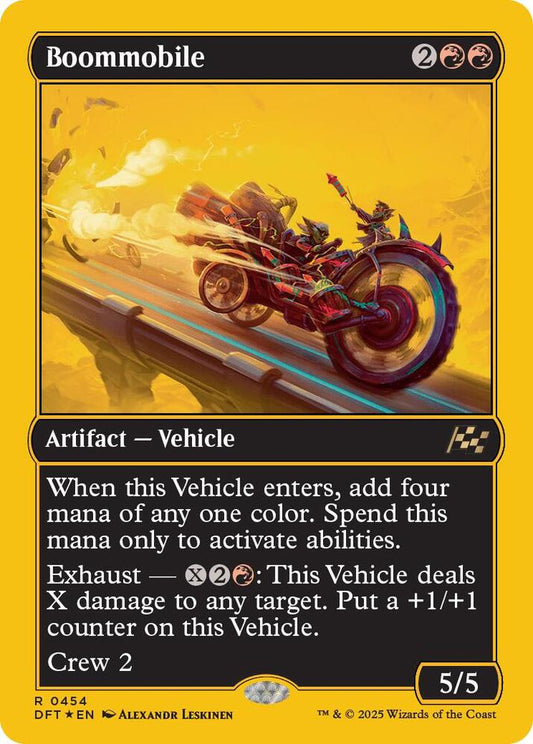 Image for Boommobile (First-Place Foil) (454) (DFT) - Magic: The Gathering
