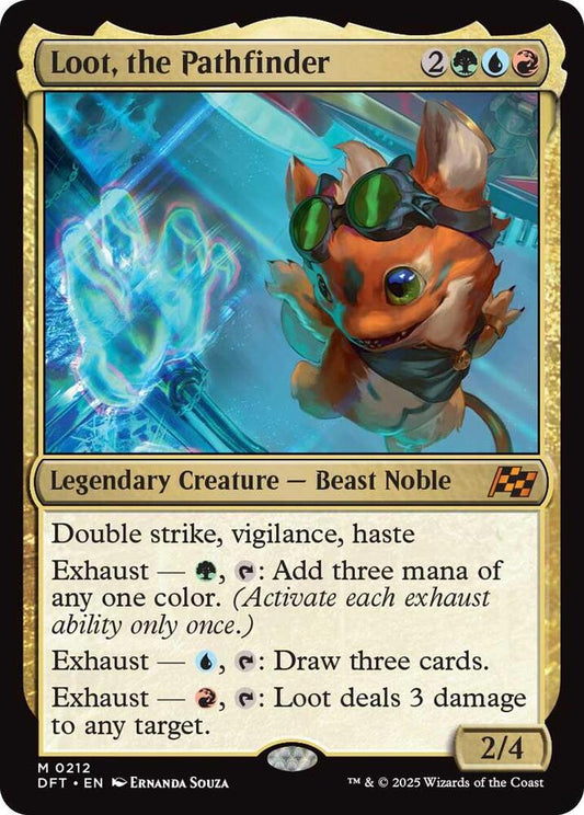 Image for Loot, the Pathfinder (212) (DFT) - Magic: The Gathering