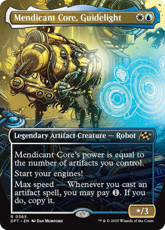 Image for Mendicant Core, Guidelight (Borderless) (365) (DFT) - Magic: The Gathering