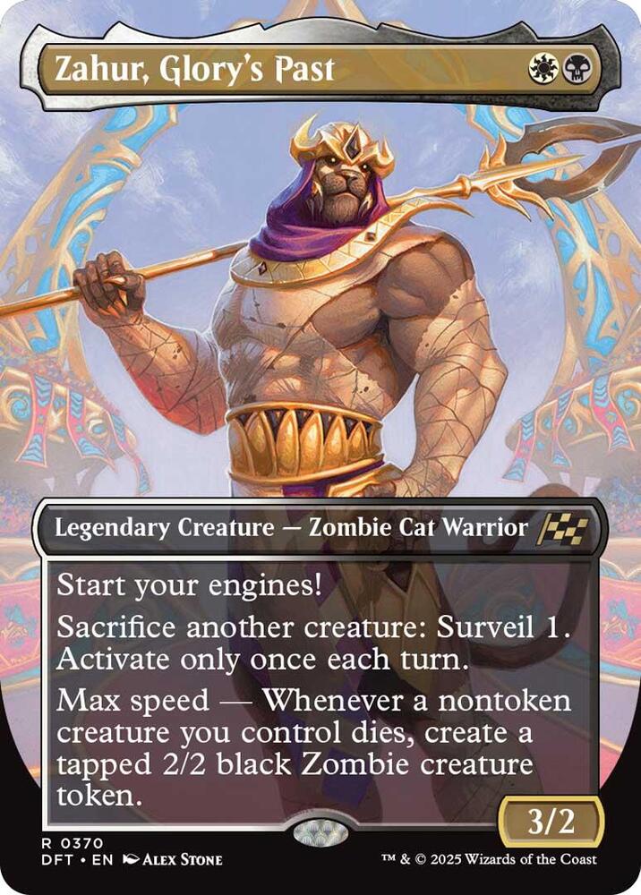 Zahur, Glory's Past (Borderless) (370) (DFT)