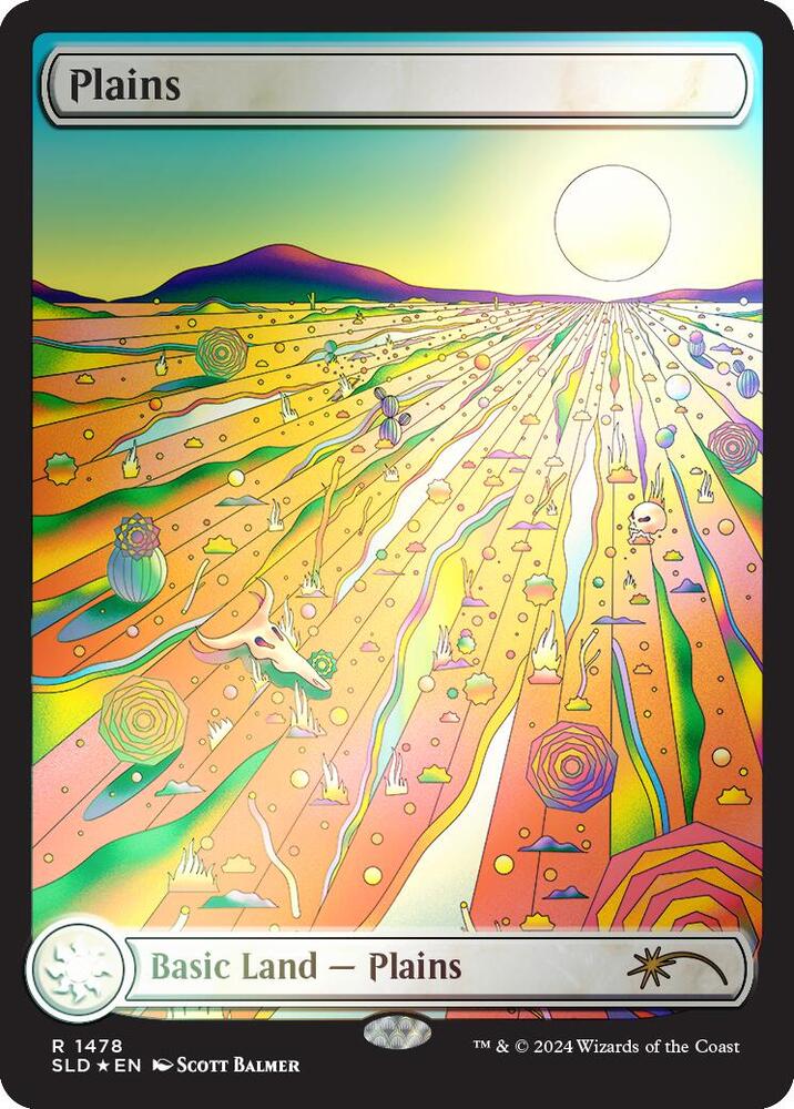 Plains (1478) (Rainbow Foil) (1478) (SLD)