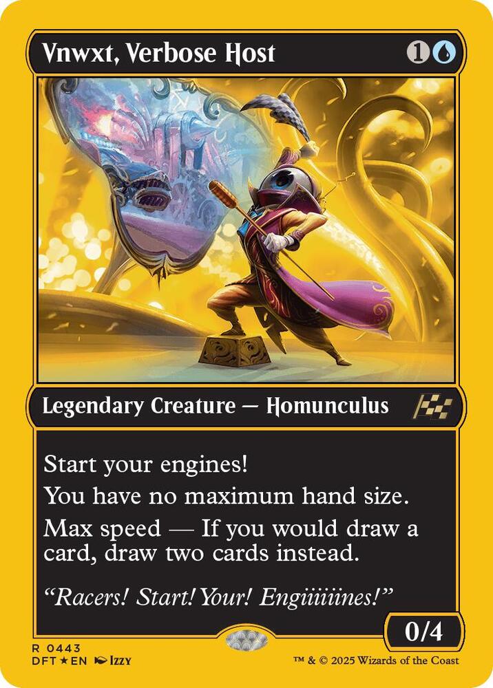 Vnwxt, Verbose Host (First-Place Foil) (443) (DFT)