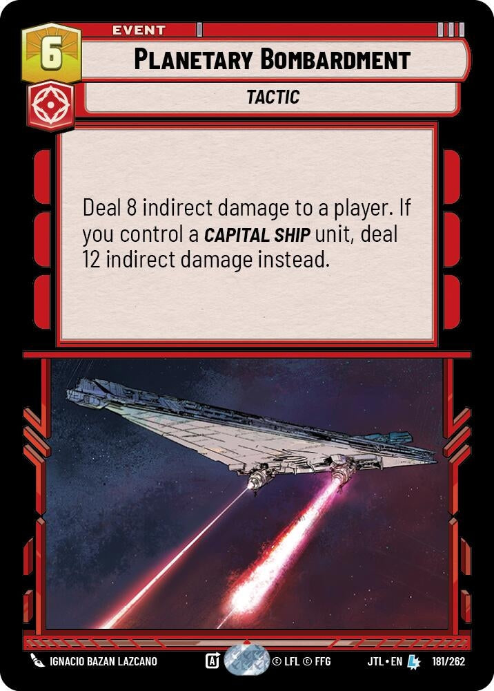 Planetary Bombardment (181/262) (JTL)