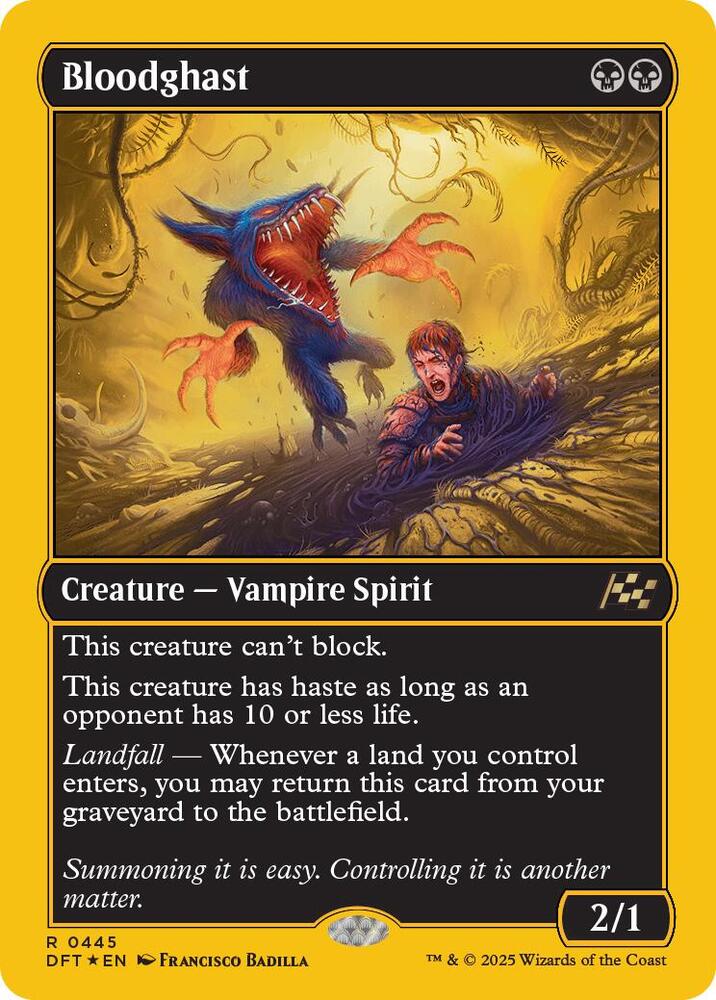 Bloodghast (First-Place Foil) (445) (DFT)