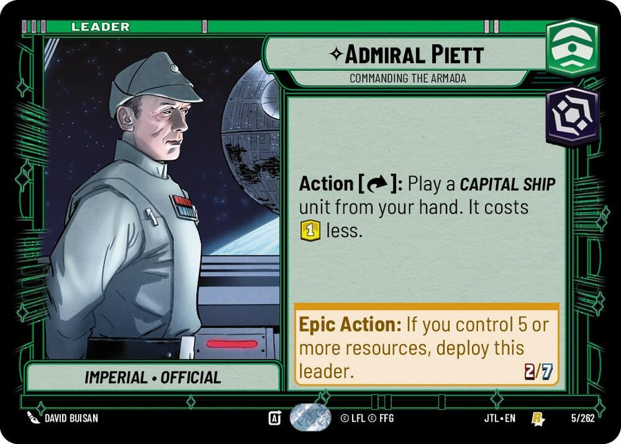 Admiral Piett - Commanding the Armada (005/262) (JTL)