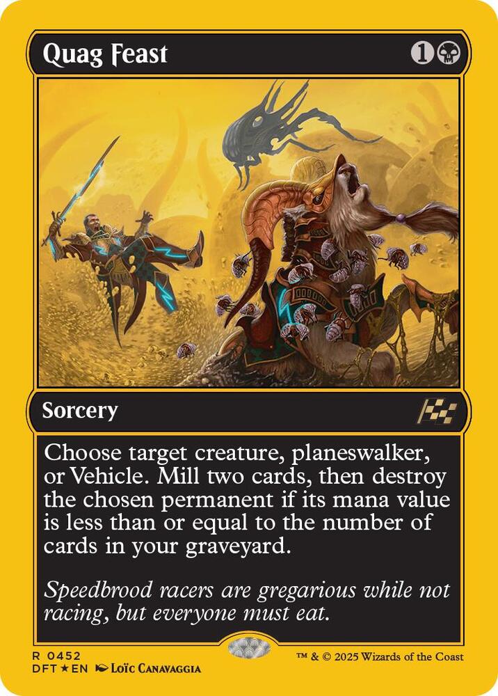 Quag Feast (First-Place Foil) (452) (DFT)
