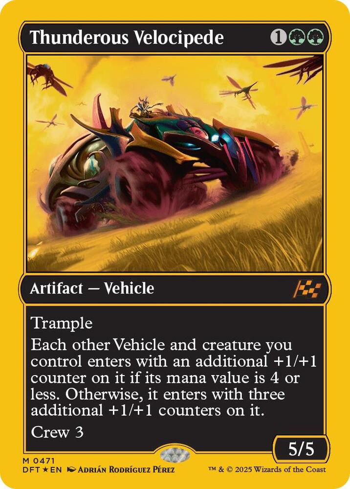 Thunderous Velocipede (First-Place Foil) (471) (DFT)