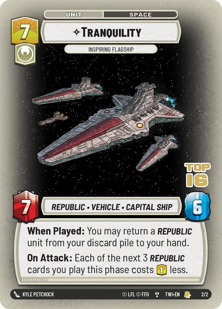 Tranquility - Inspiring Flagship (Top 16) (2/2) (OPP)